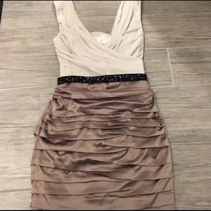 Express satin dress